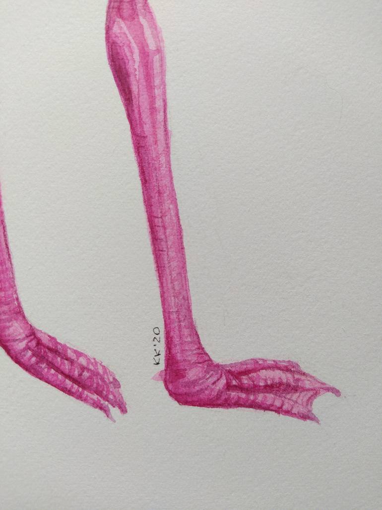 Original Illustration Animal Painting by Katerina Kirilova