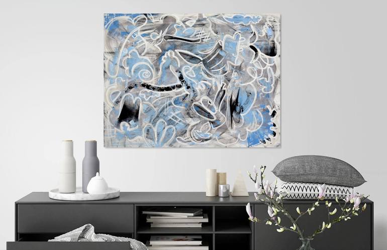 Original Abstract Painting by Joanne Handler