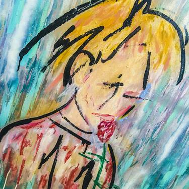 Original Fine Art People Paintings by Ruby Heart