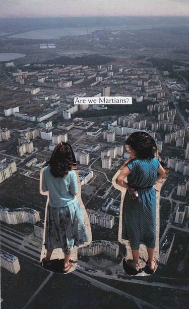 Original Conceptual World Culture Collage by Ellen Parsons