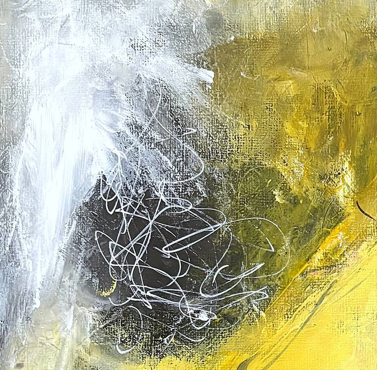 Original Abstract Expressionism Abstract Painting by Warren Kaplan