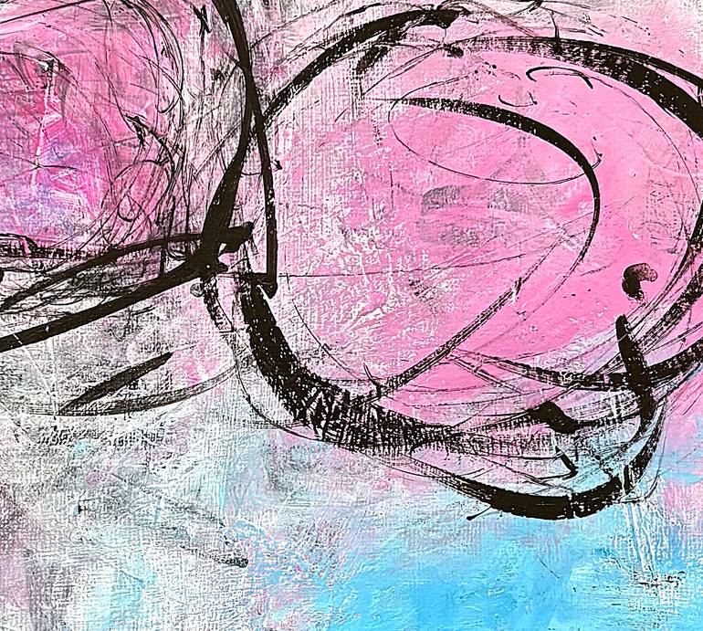 Original Abstract Expressionism Abstract Painting by Warren Kaplan