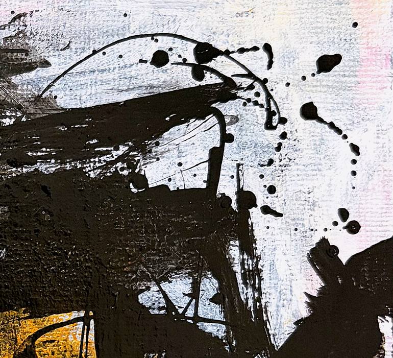 Original Abstract Expressionism Abstract Painting by Warren Kaplan
