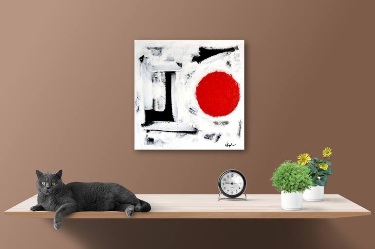 Original Abstract Expressionism Abstract Painting by Warren Kaplan