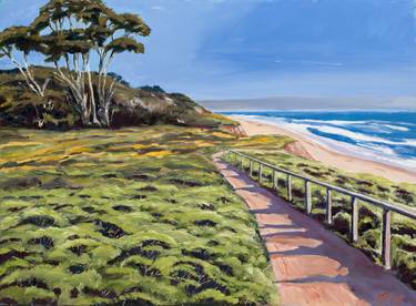 Original Beach Paintings by Miguel Podolsky