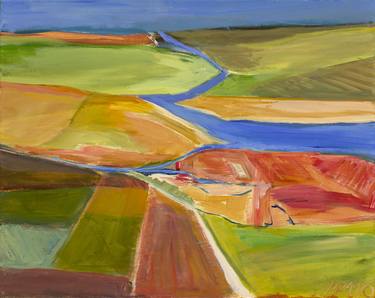 Colorful coastal fields thumb