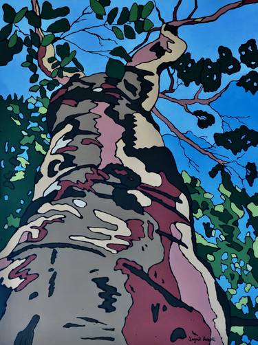 Print of Tree Paintings by Ingrid Russell