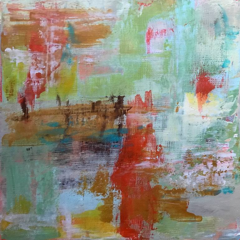 Kimberley Reflections #3 Painting by Ingrid Russell | Saatchi Art