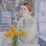 A Young Artist's Mother by Olena Lykhodid