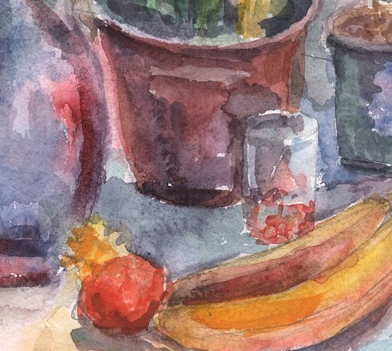 Original Fine Art Still Life Painting by Olena Lykhodid