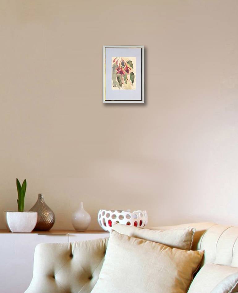 Original Fine Art Floral Painting by Olena Lykhodid