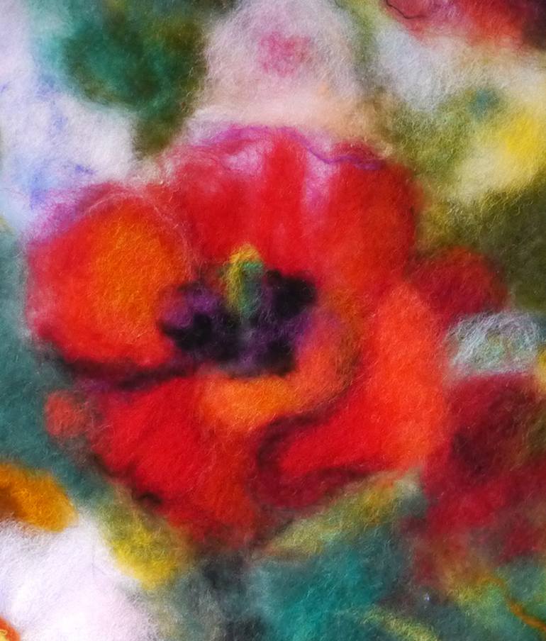 Original Fine Art Floral Painting by Olena Lykhodid