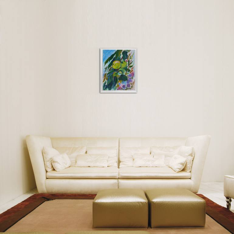 Original Expressionism Nature Painting by Olena Lykhodid