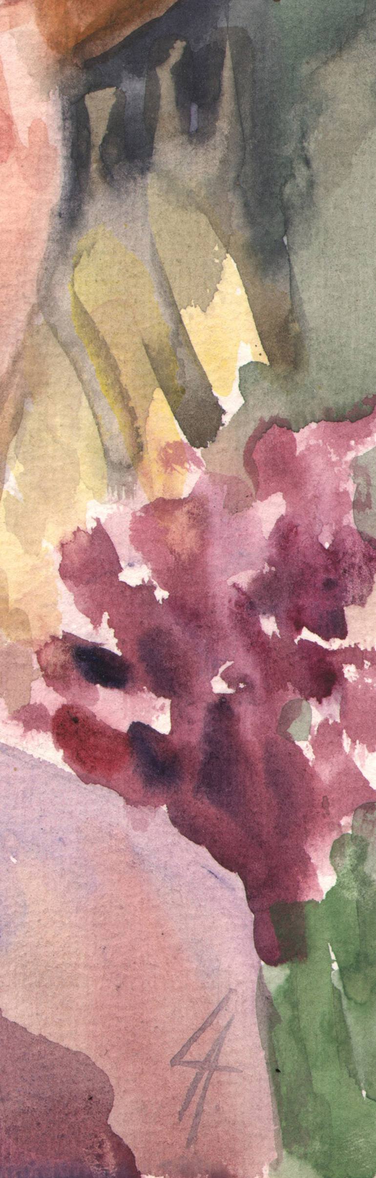 Original Fine Art Portrait Painting by Olena Lykhodid