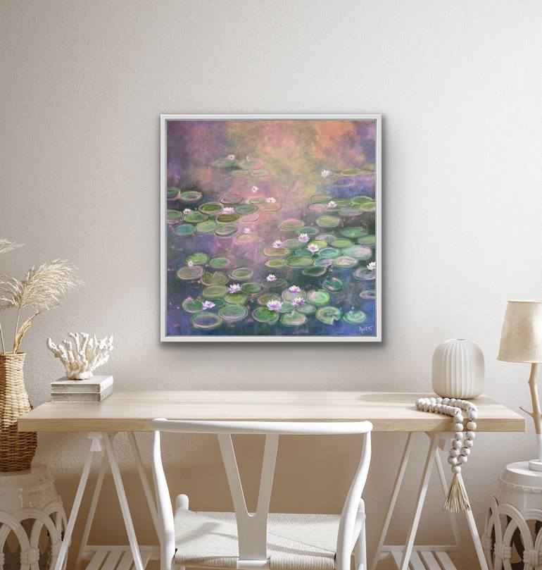 Original Impressionism Landscape Painting by Amita Dand