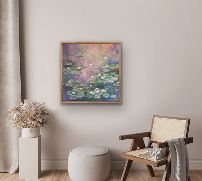 Original Impressionism Landscape Painting by Amita Dand