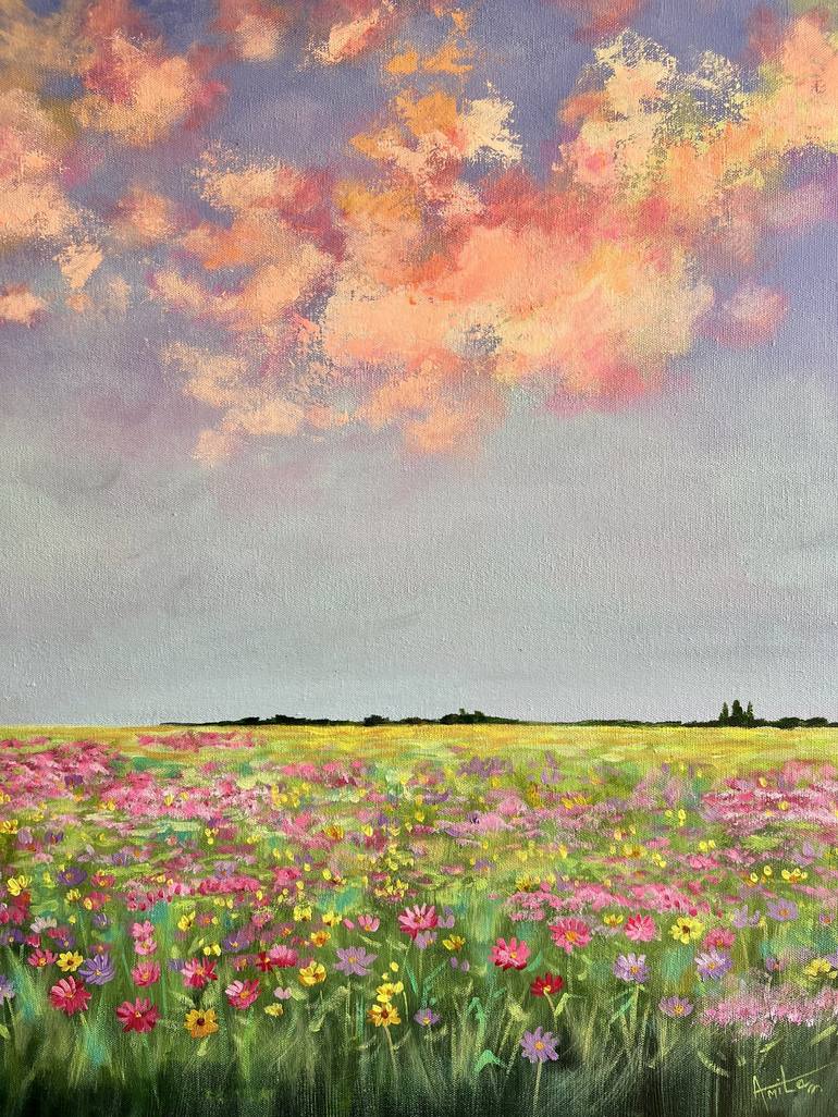 Original Landscape Painting by Amita Dand