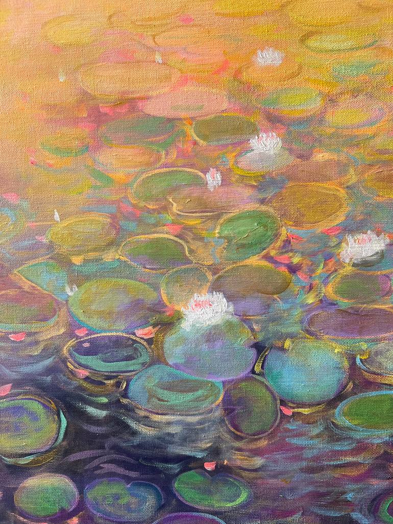 Original Abstract Floral Painting by Amita Dand