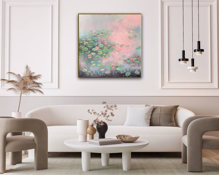 Original Abstract Landscape Painting by Amita Dand