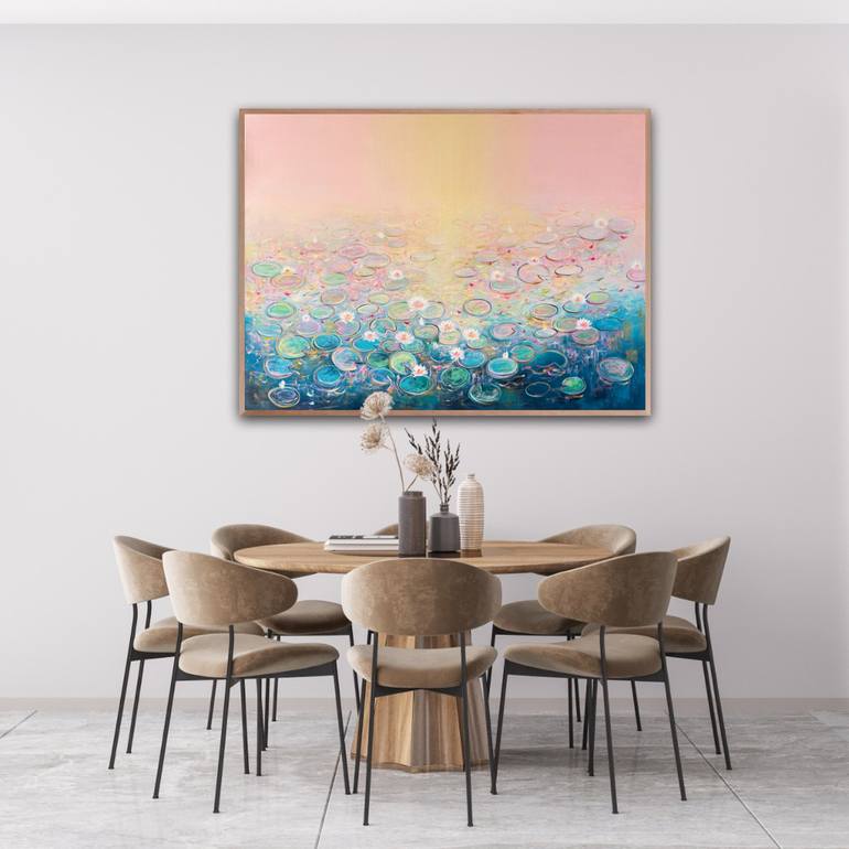 Original Abstract Landscape Painting by Amita Dand