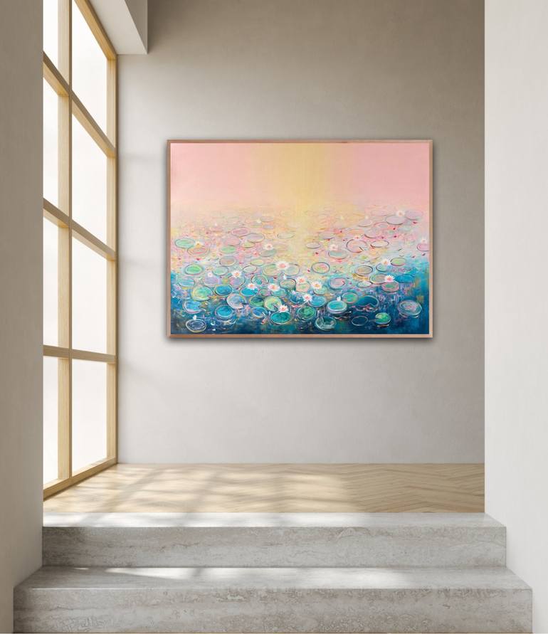 Original Abstract Landscape Painting by Amita Dand