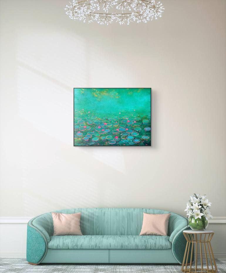 Original Abstract Landscape Painting by Amita Dand