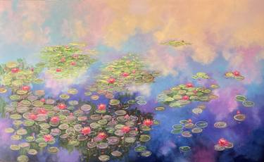 Original Abstract Landscape Painting by Amita Dand