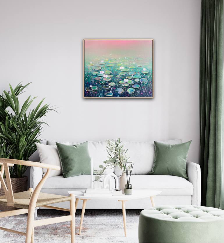 Original Abstract Landscape Painting by Amita Dand