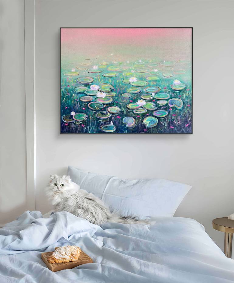 Original Abstract Landscape Painting by Amita Dand