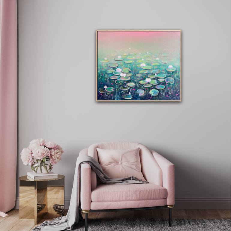 Original Abstract Landscape Painting by Amita Dand