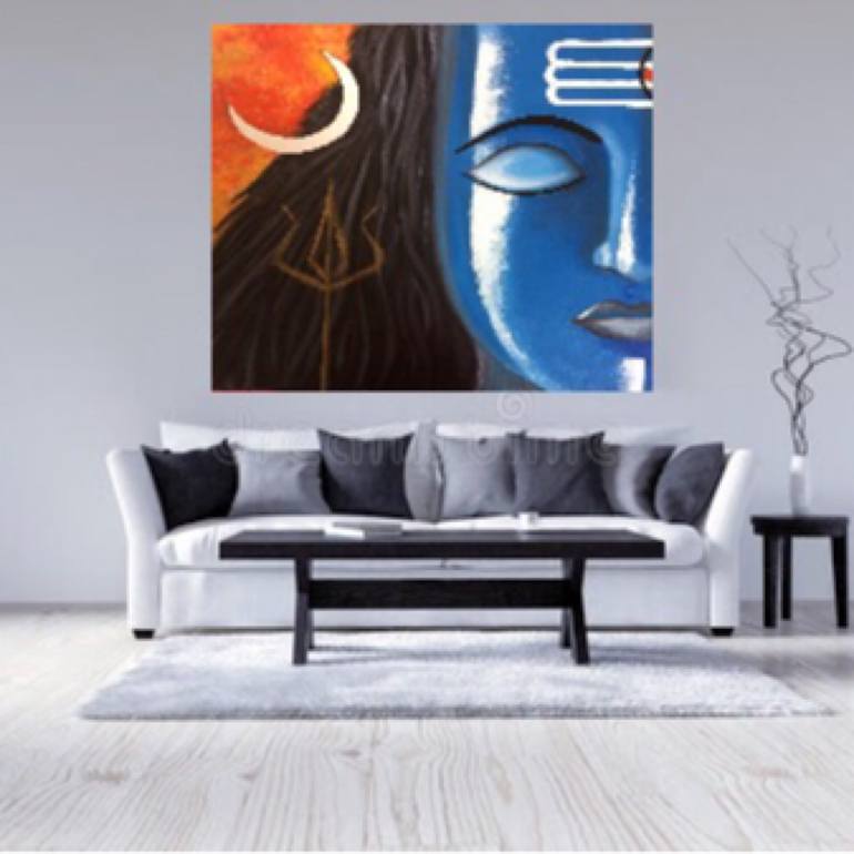 Original Religion Painting by Amita Dand