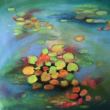 Original Abstract Landscape Paintings by Amita Dand