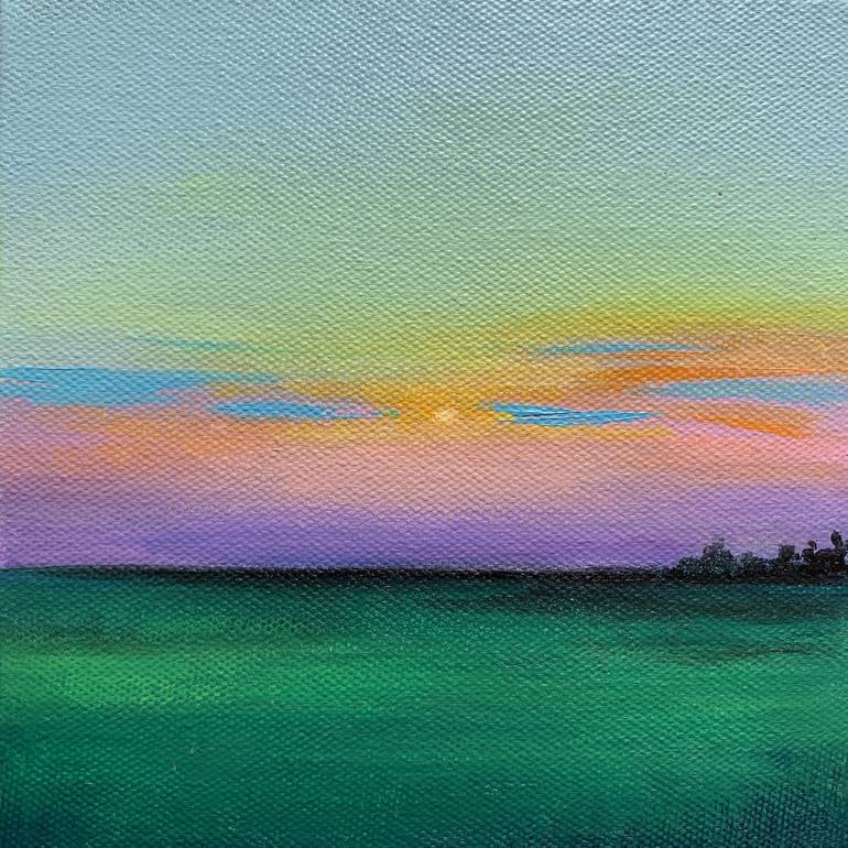 Sundown Painting by Amita Dand | Saatchi Art