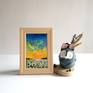 artwork in mockup frame