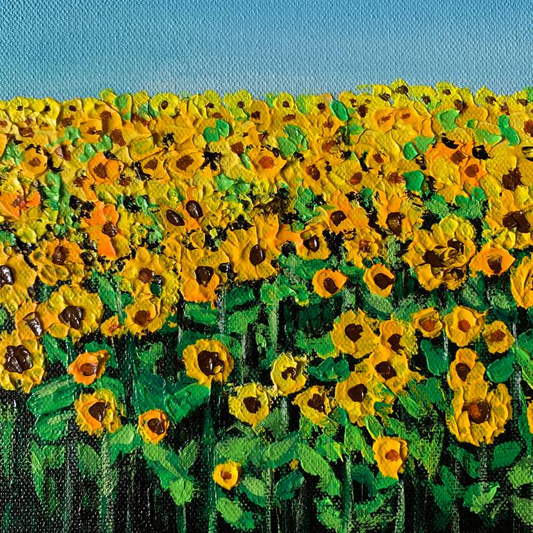 Original Impressionism Landscape Painting by Amita Dand