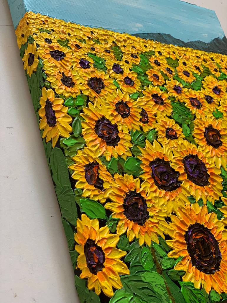 Original Impressionism Landscape Painting by Amita Dand