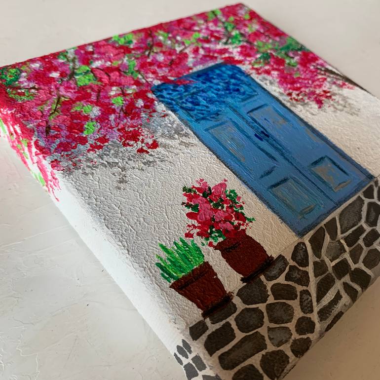 Original Impressionism Architecture Painting by Amita Dand