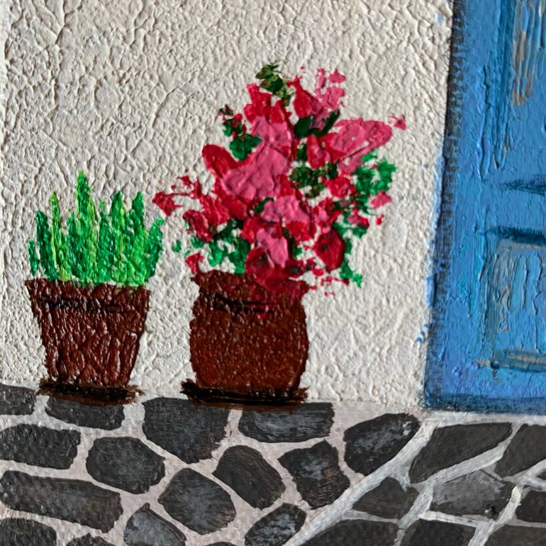 Original Impressionism Architecture Painting by Amita Dand