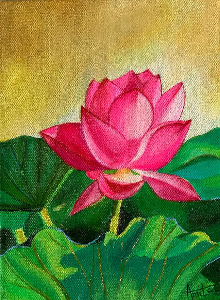 Lotus Canvas Board