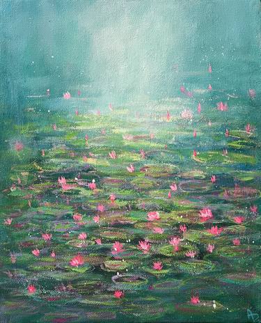 Original Abstract Landscape Paintings by Amita Dand