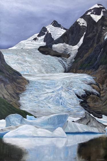 Original Photorealism Landscape Paintings by Claire Burnham