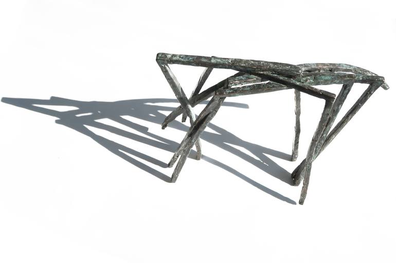 Original Minimalism Abstract Sculpture by Britta Eriskat