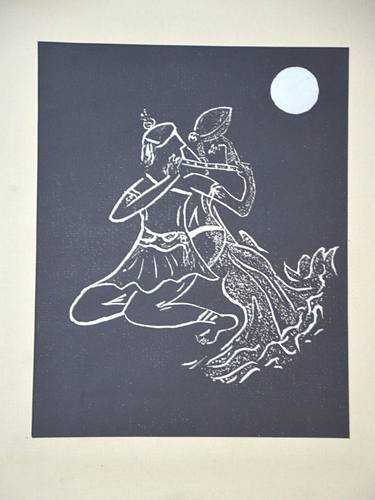 Original Love Printmaking by Aakanksha Dayma