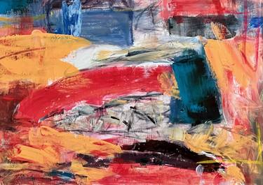 Original Abstract Paintings by fereshteh stoecklein