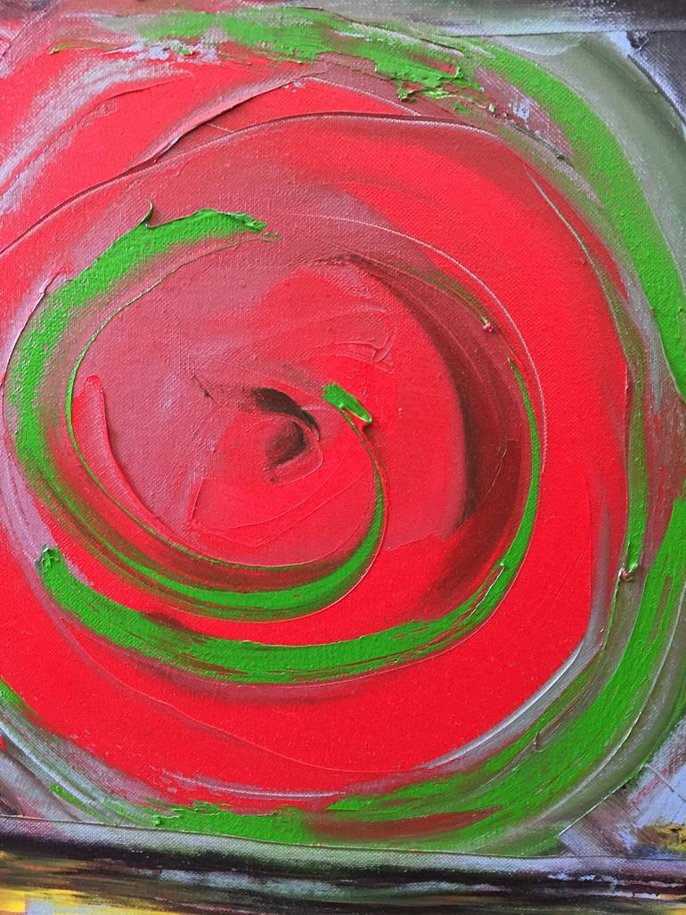 Original Abstract Painting by Richard Schlicher