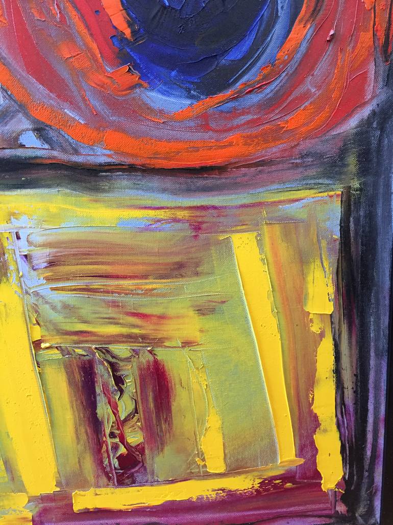 Original Abstract Painting by Richard Schlicher