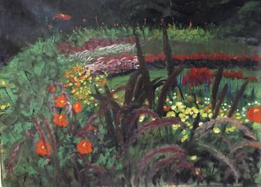 Original Realism Garden Paintings by Richard Schlicher