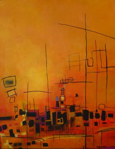 Original Abstract Paintings by Patricia Riascos