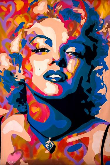 Original Pop Art Pop Culture/Celebrity Paintings by Chus Novoa