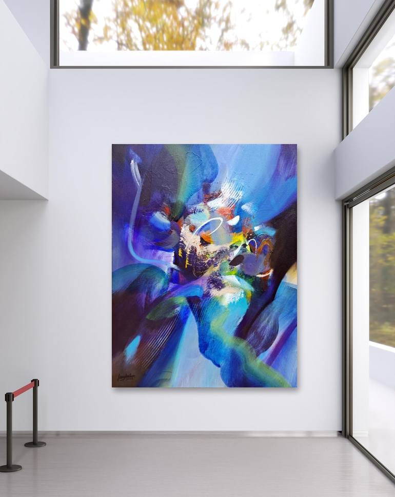 Original Abstract Painting by LIANG Hailun